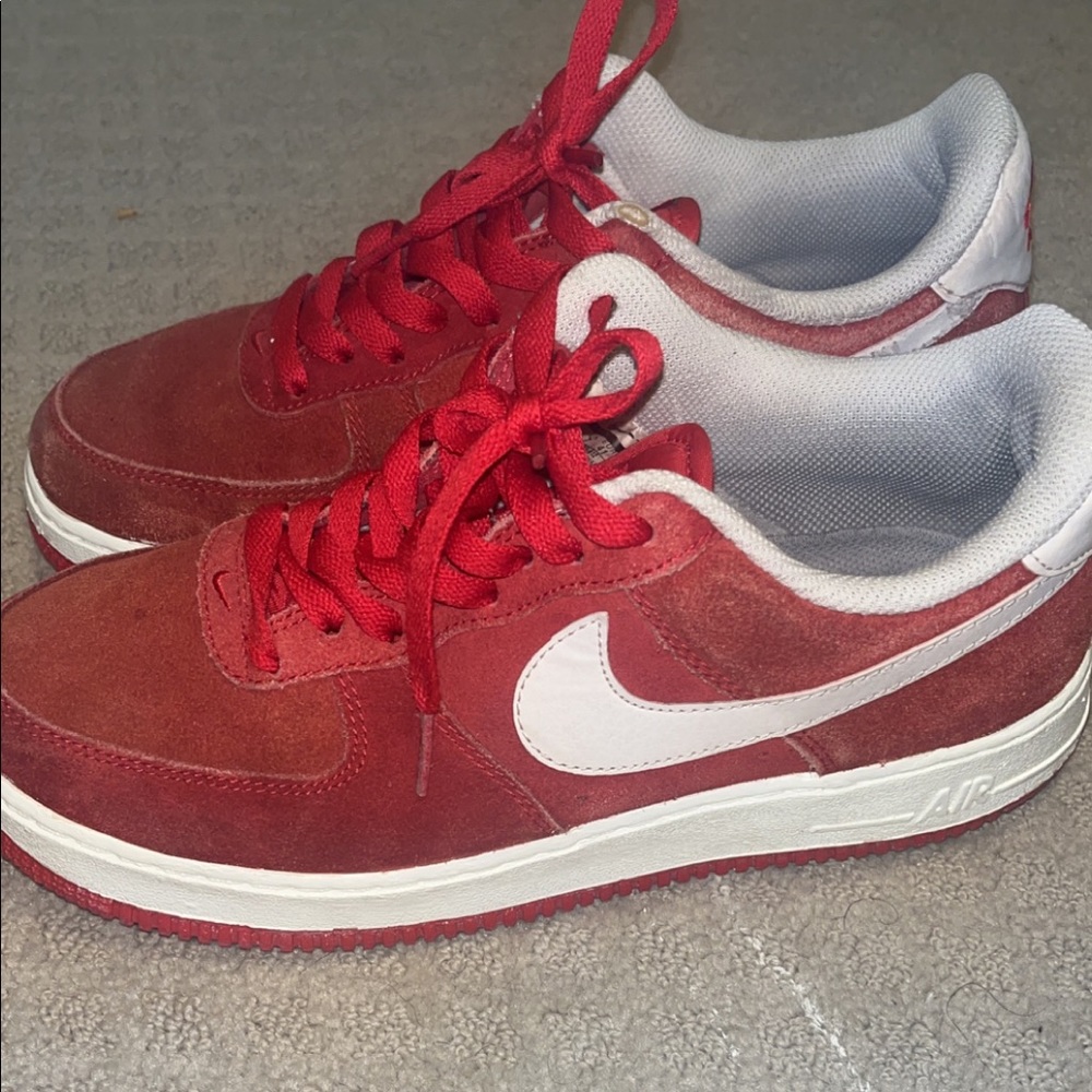 Red Nike Airforce 1s